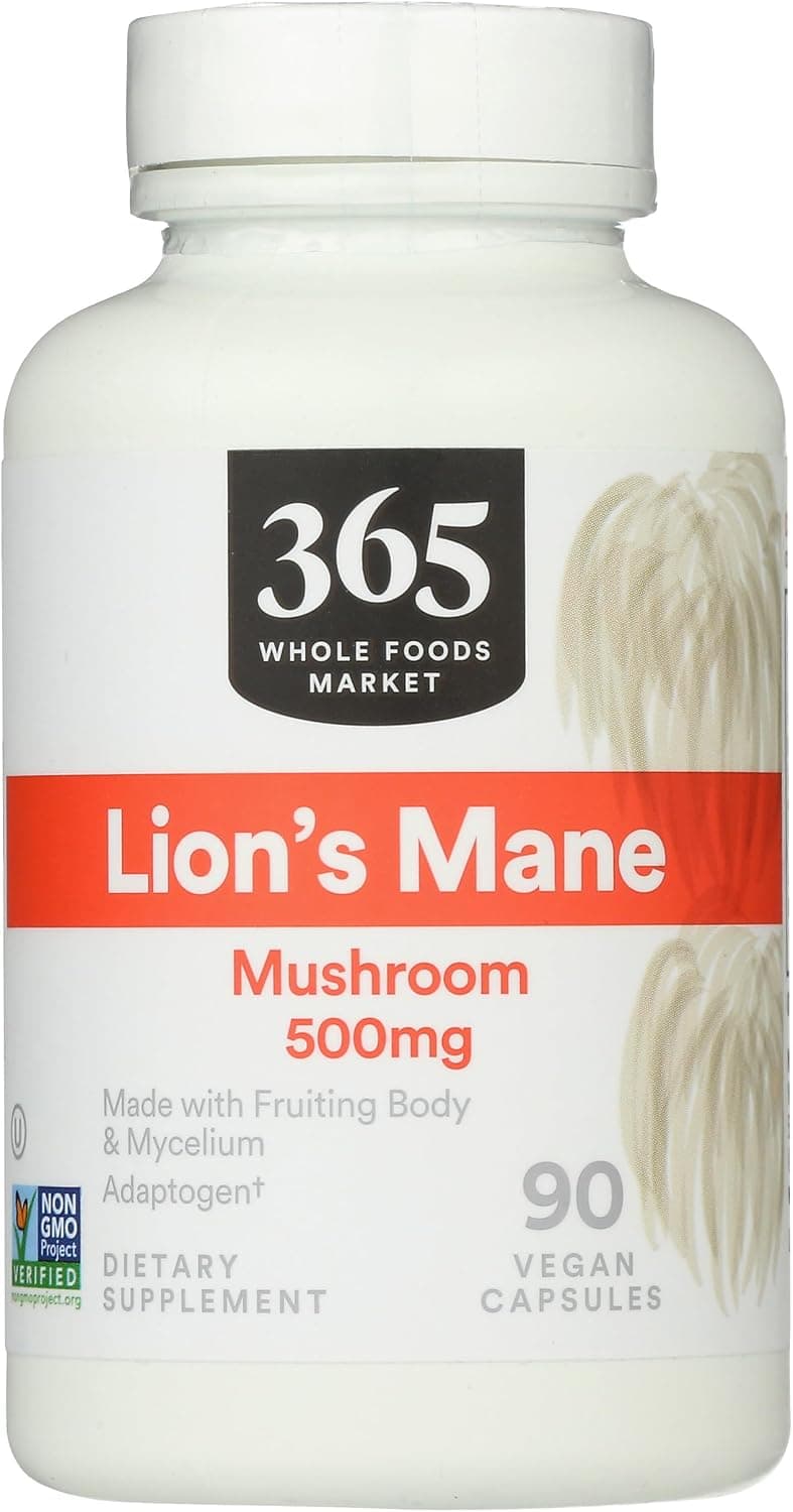 365 by Whole Foods Market Lion's Mane Mushroom Capsules