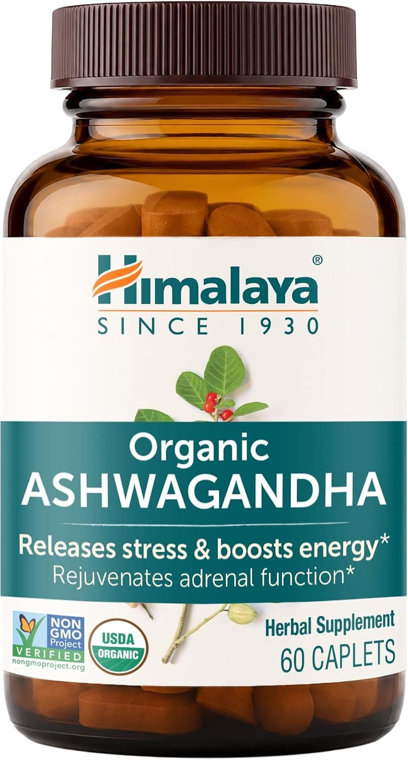 Himalaya Himalaya Organic Ashwagandha 670 mg, 60 Caplets