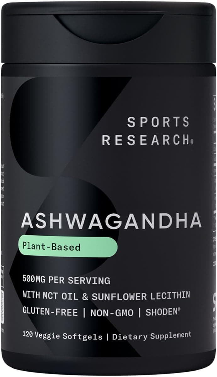 Sports Research Sports Research Shoden Ashwagandha, 60 Softgels